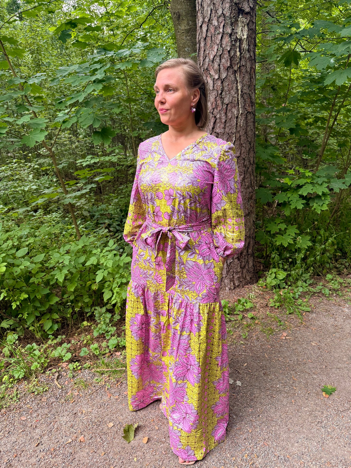 Raniesha Long Sleeve Maxi Dress (multiple colors)