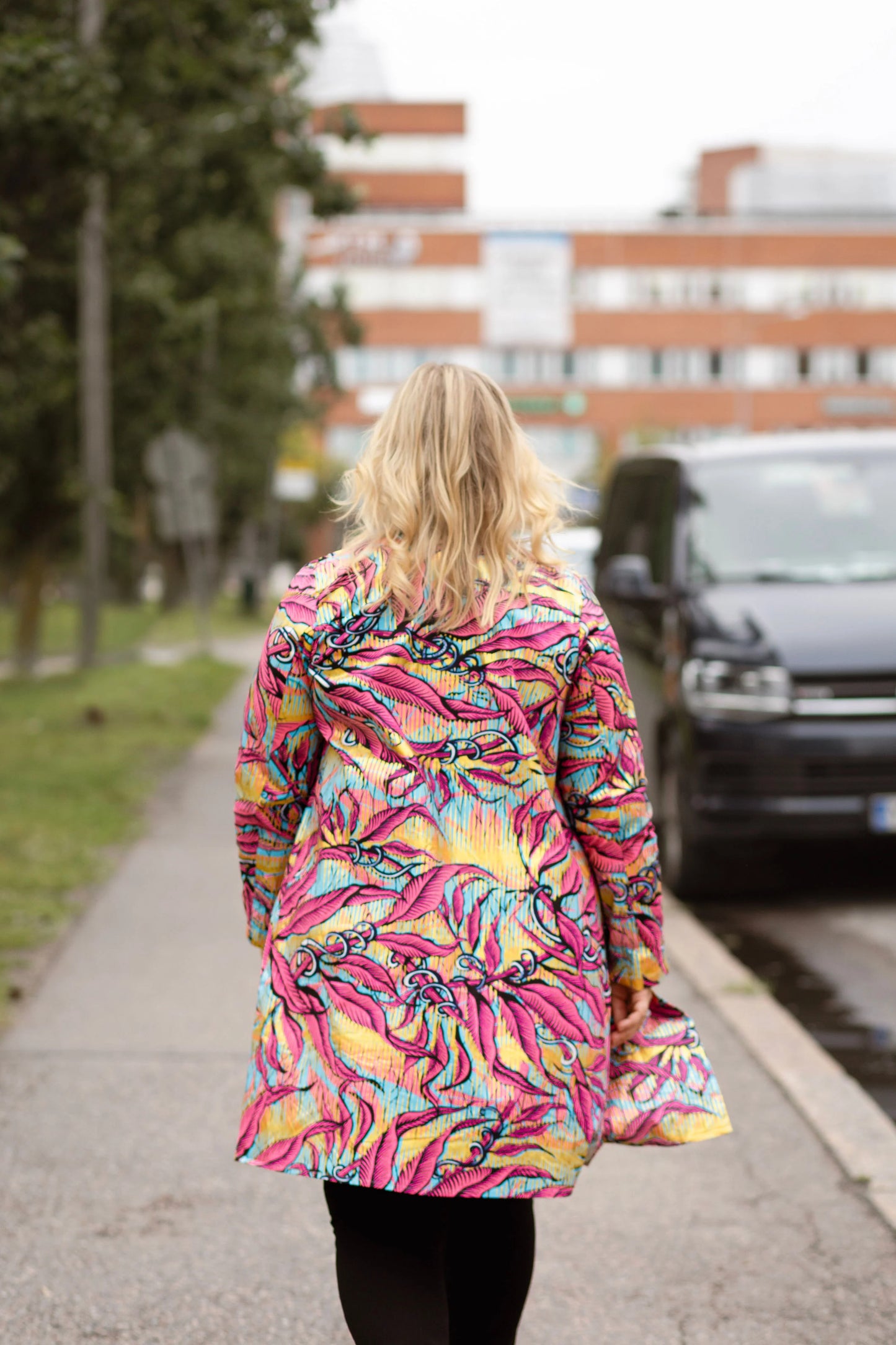 Kevyt Esther Takki pinkkikulta XL