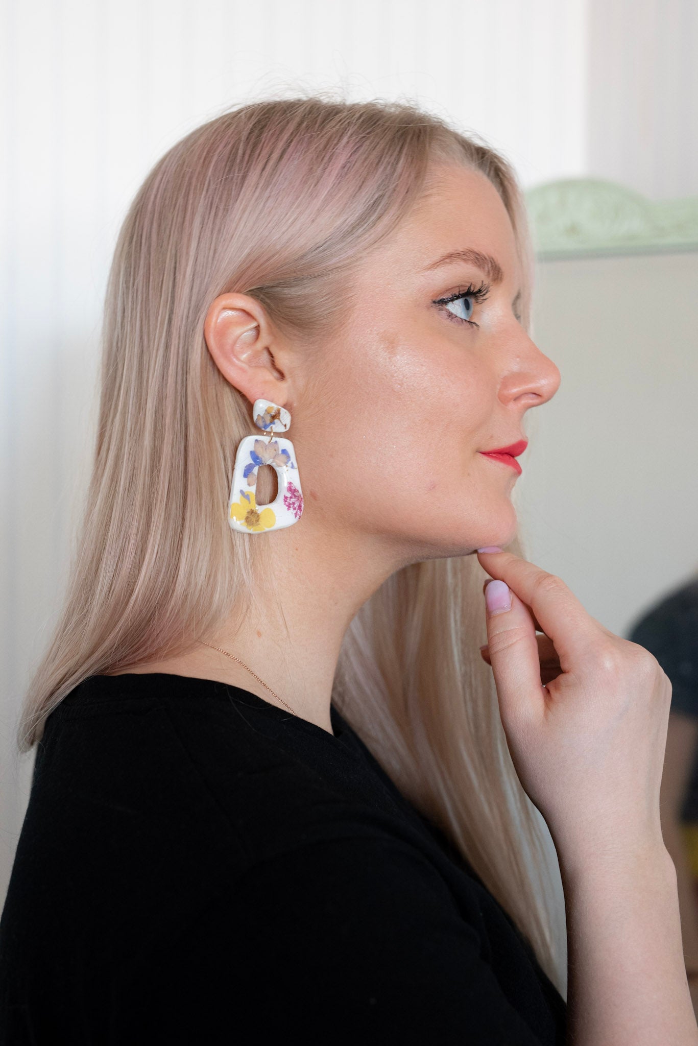 Floral Sheila Earrings (multiple colors)