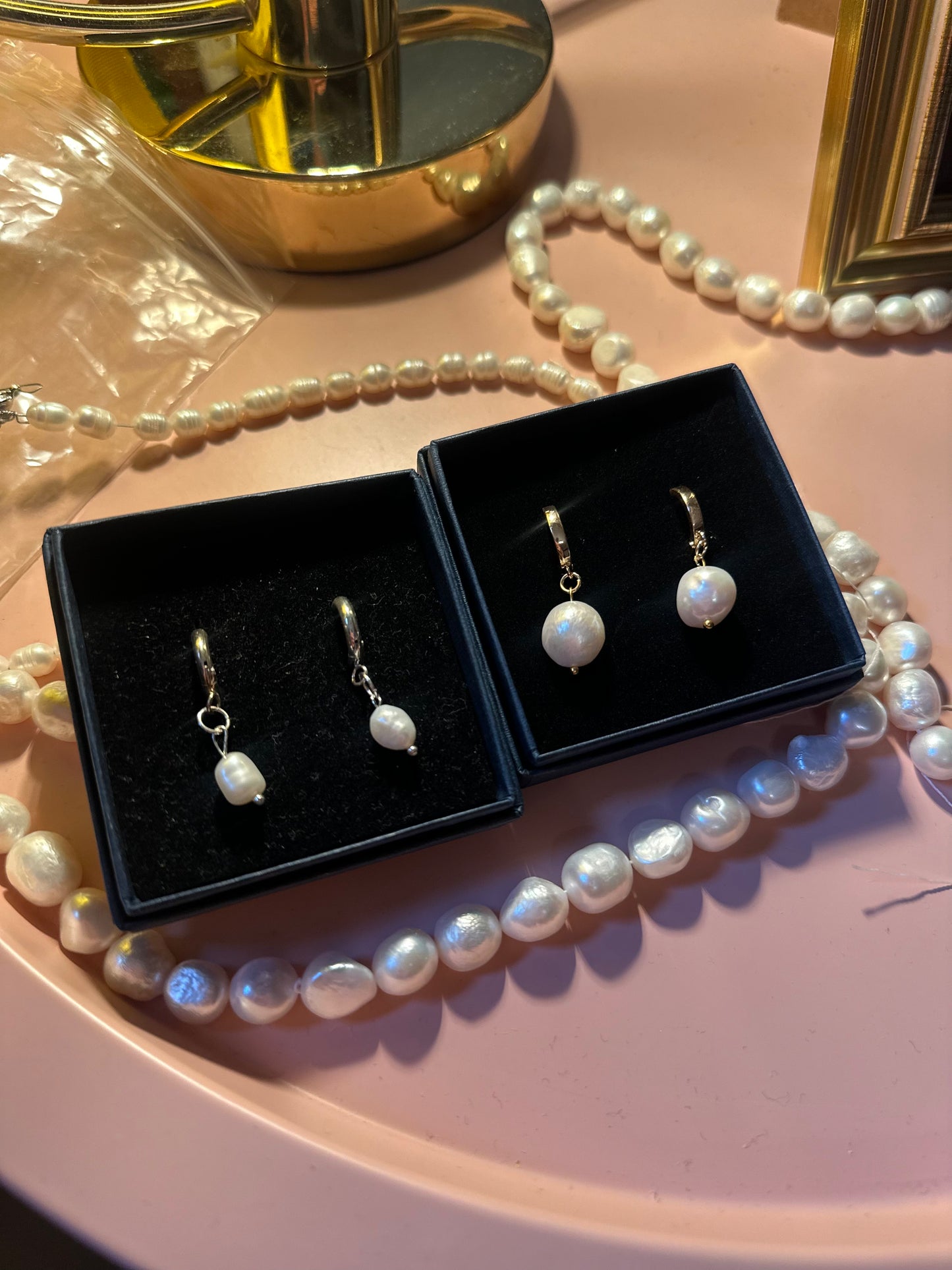 Pearl Earrings (larger size)