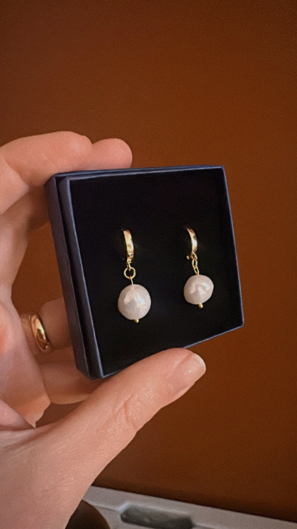 Pearl Earrings (larger size)