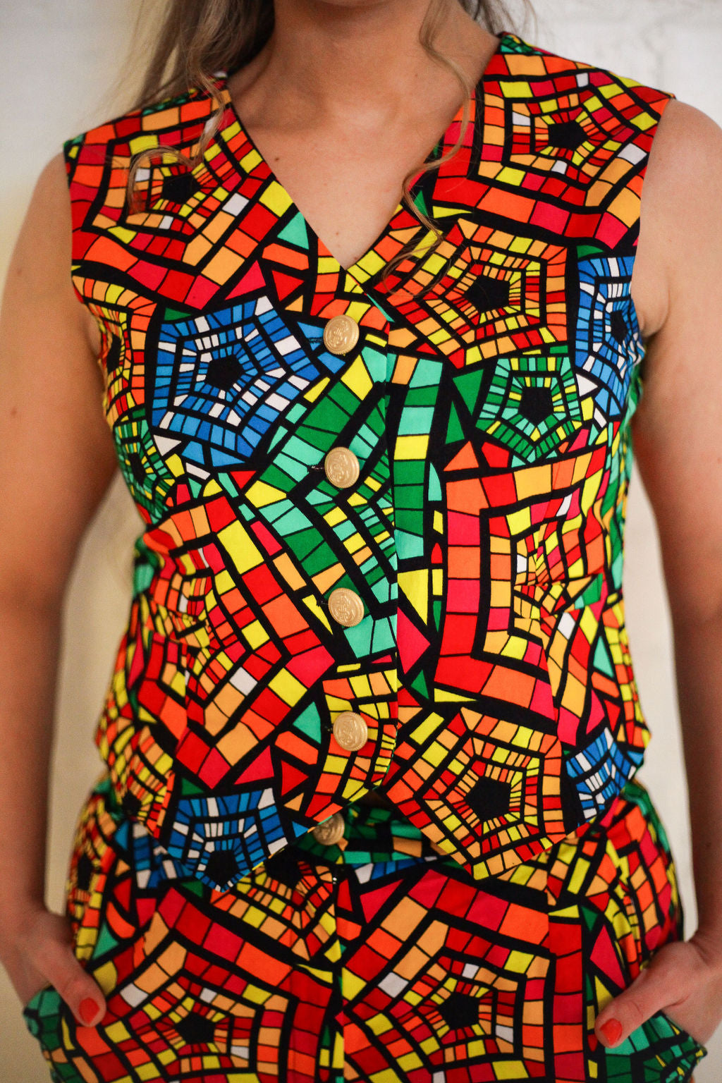 Alina Vest multicolor