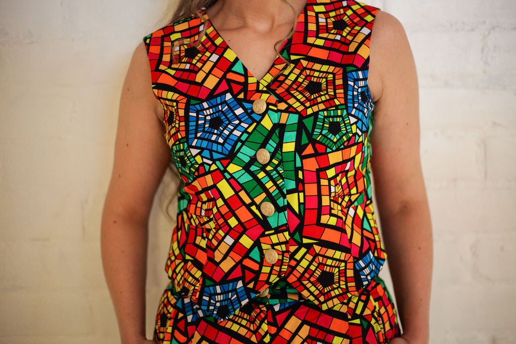 Alina Vest multicolor