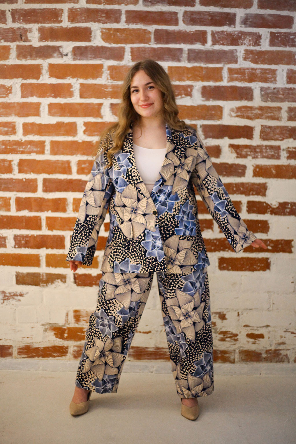 Jackie Pants floral