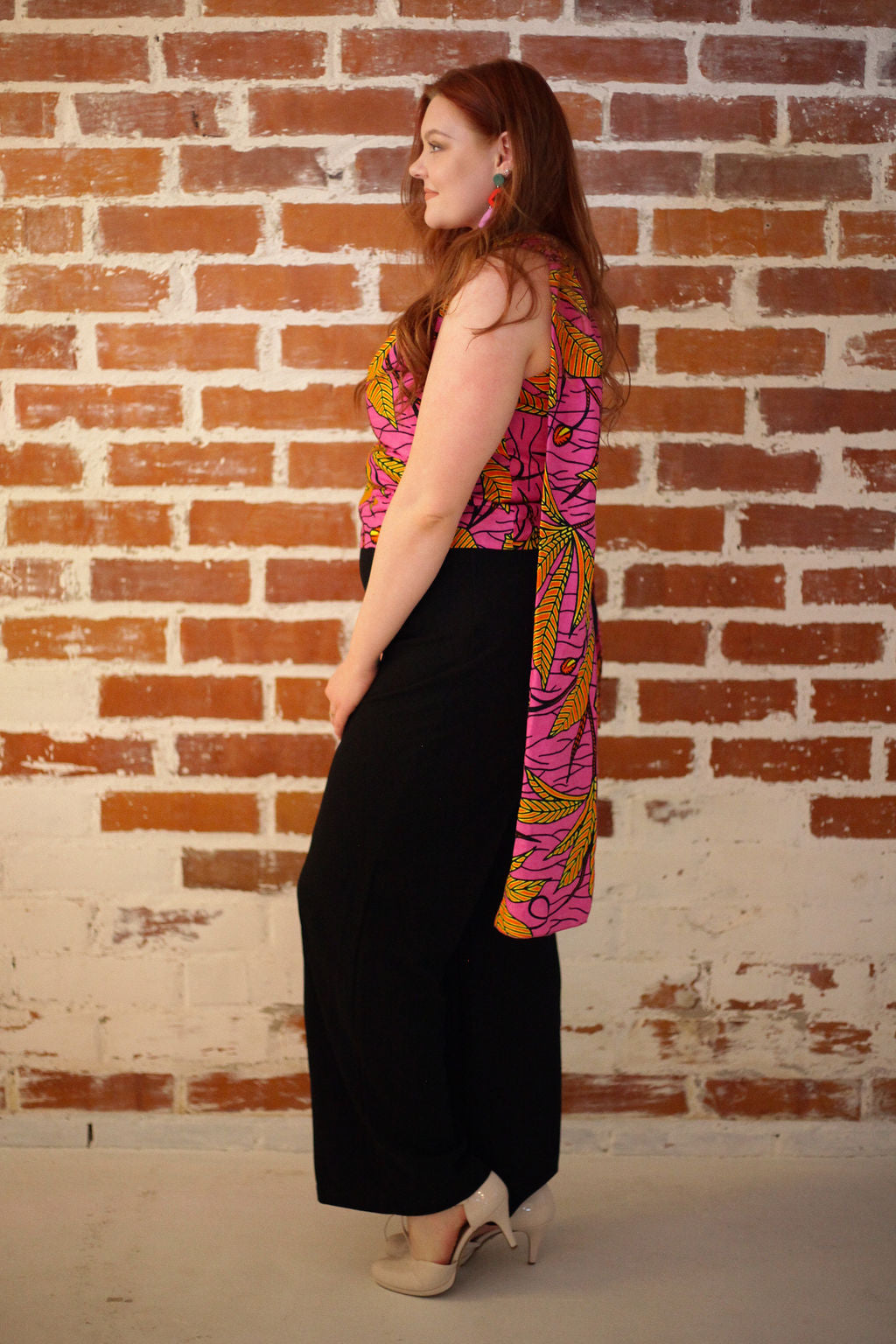 Zenya One-Shoulder Top (multiple colors)