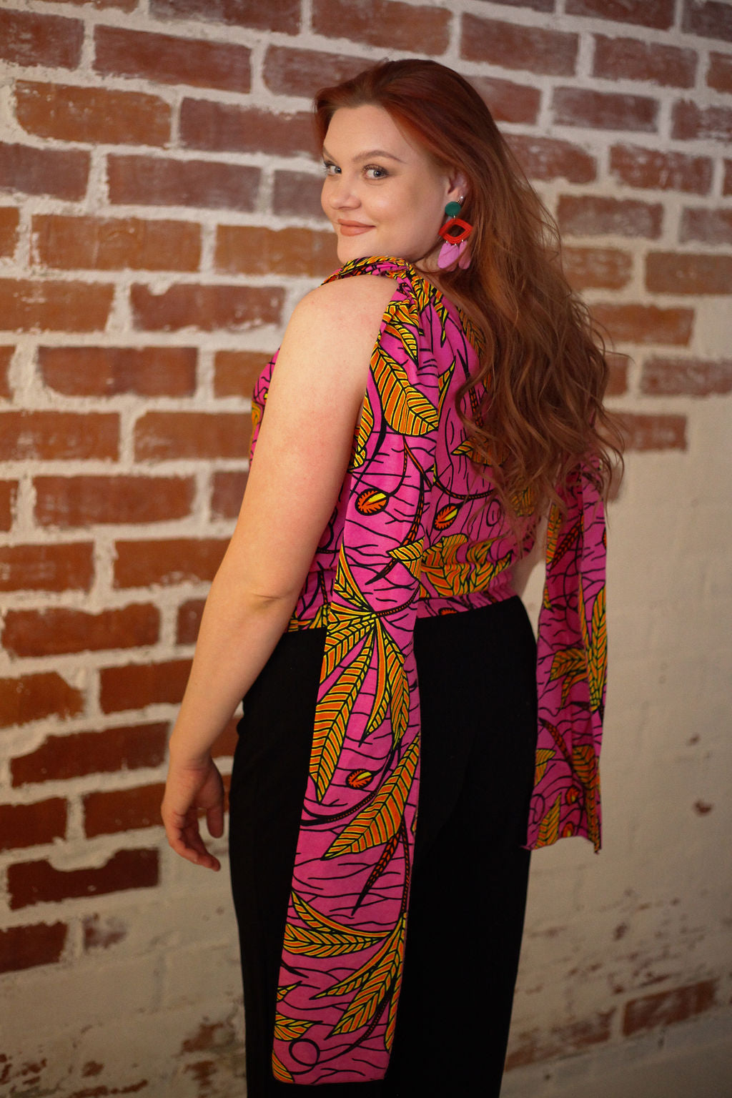 Zenya One-Shoulder Top (multiple colors)