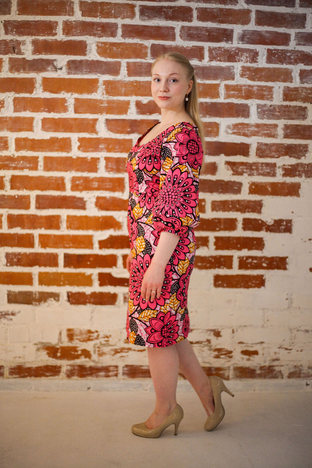 Tiara Party Dress Pink