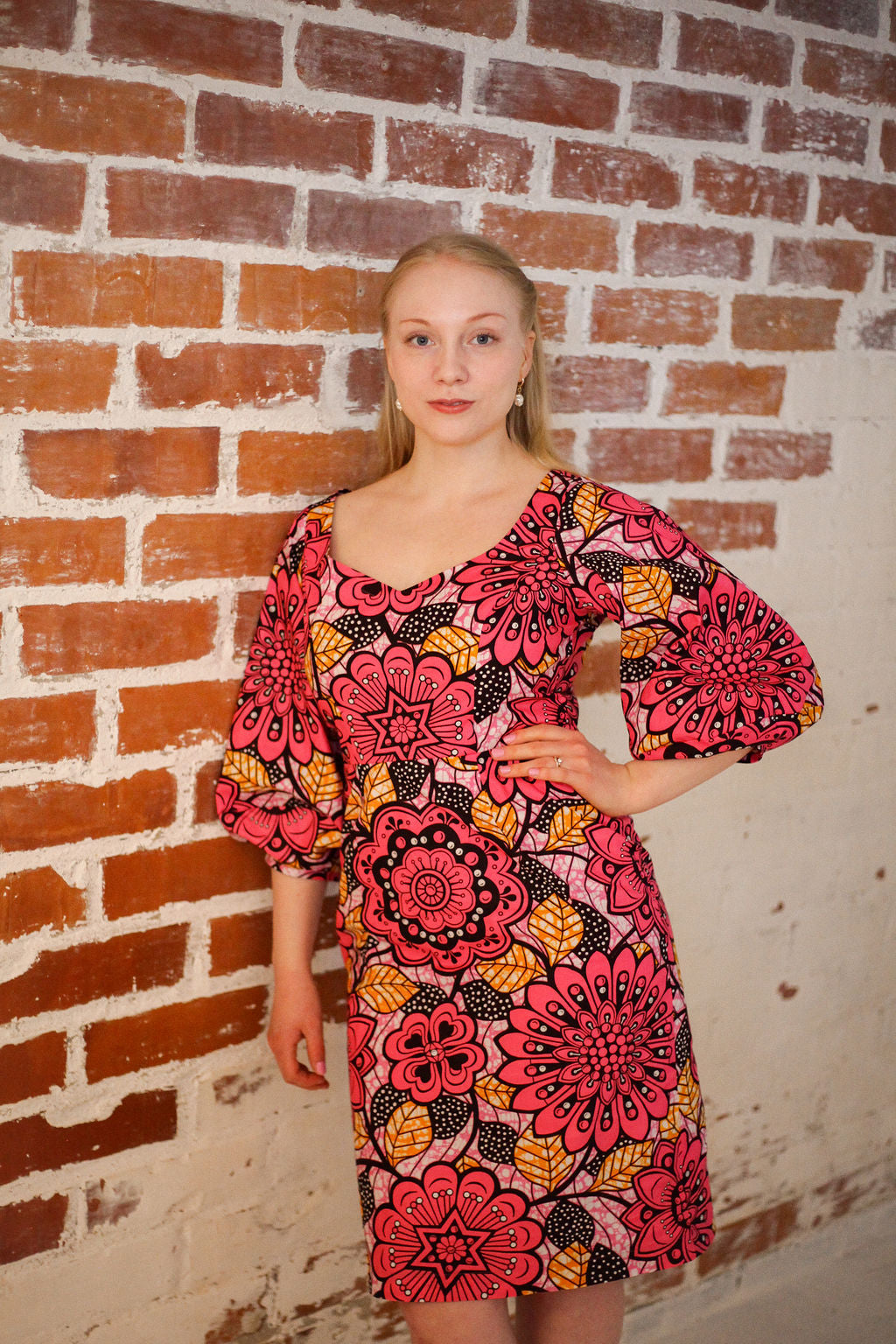 Tiara Party Dress Pink