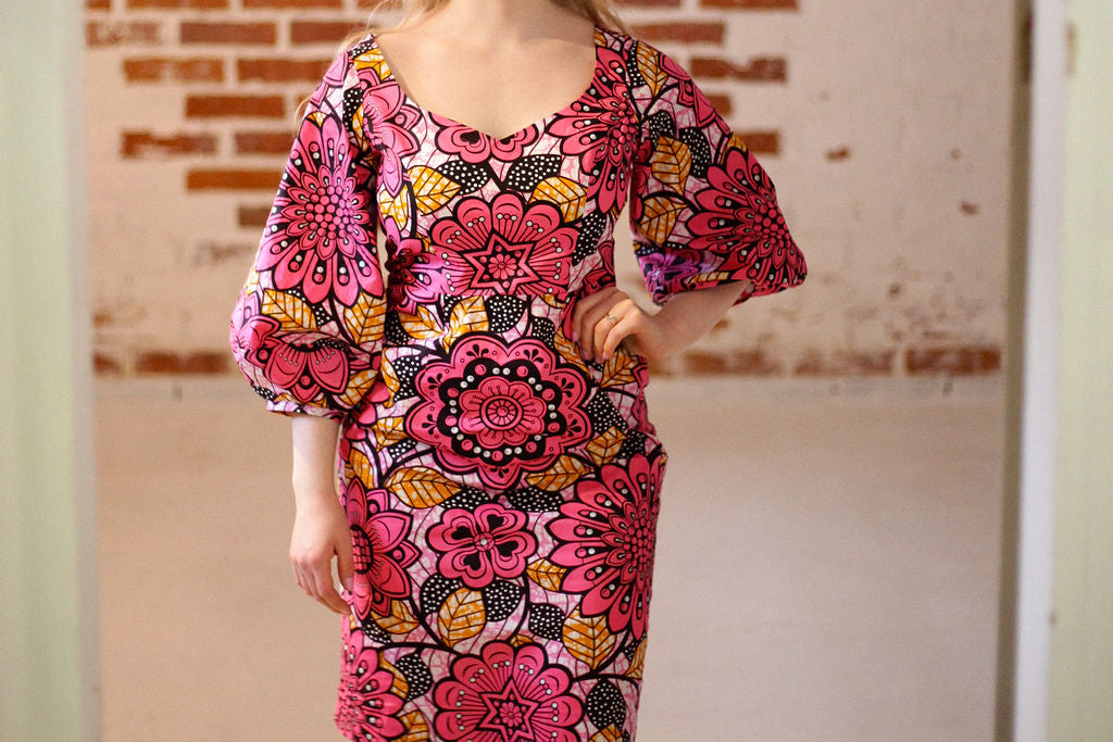 Tiara Party Dress Pink