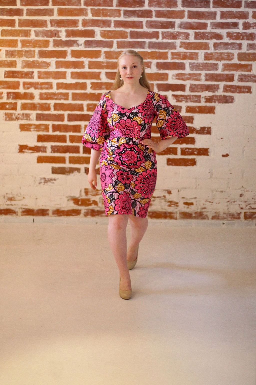 Tiara Party Dress Pink