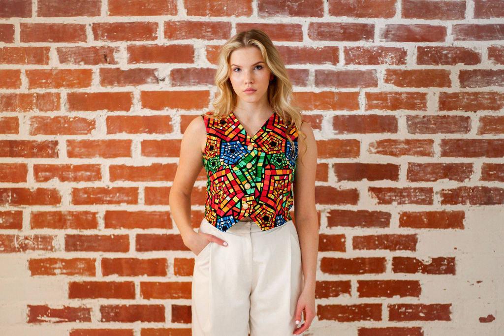 Alina Vest multicolor