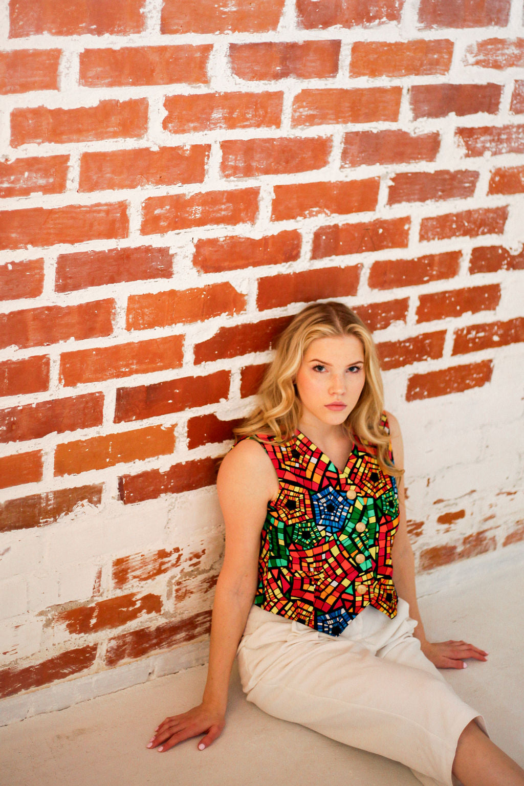 Alina Vest multicolor