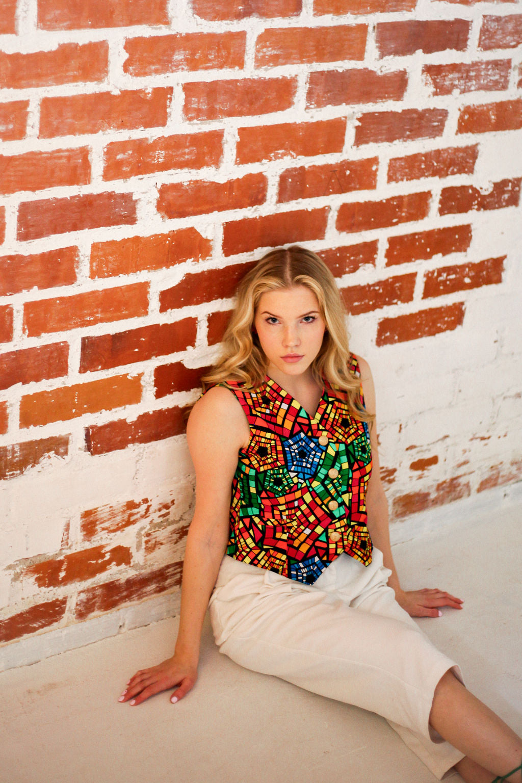 Alina Vest multicolor