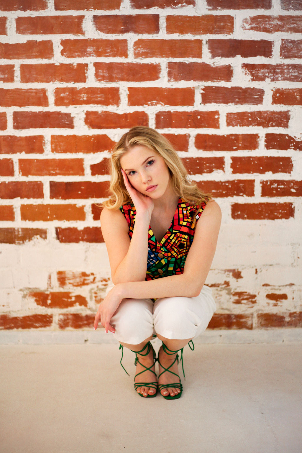 Alina Vest multicolor