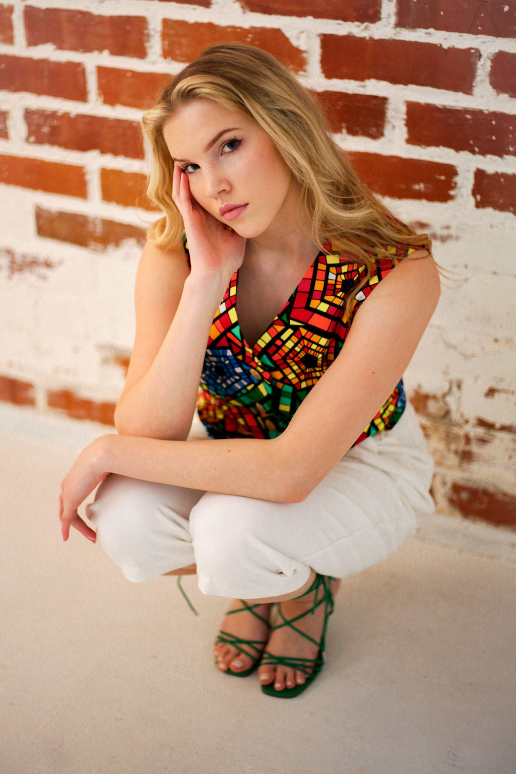 Alina Vest multicolor