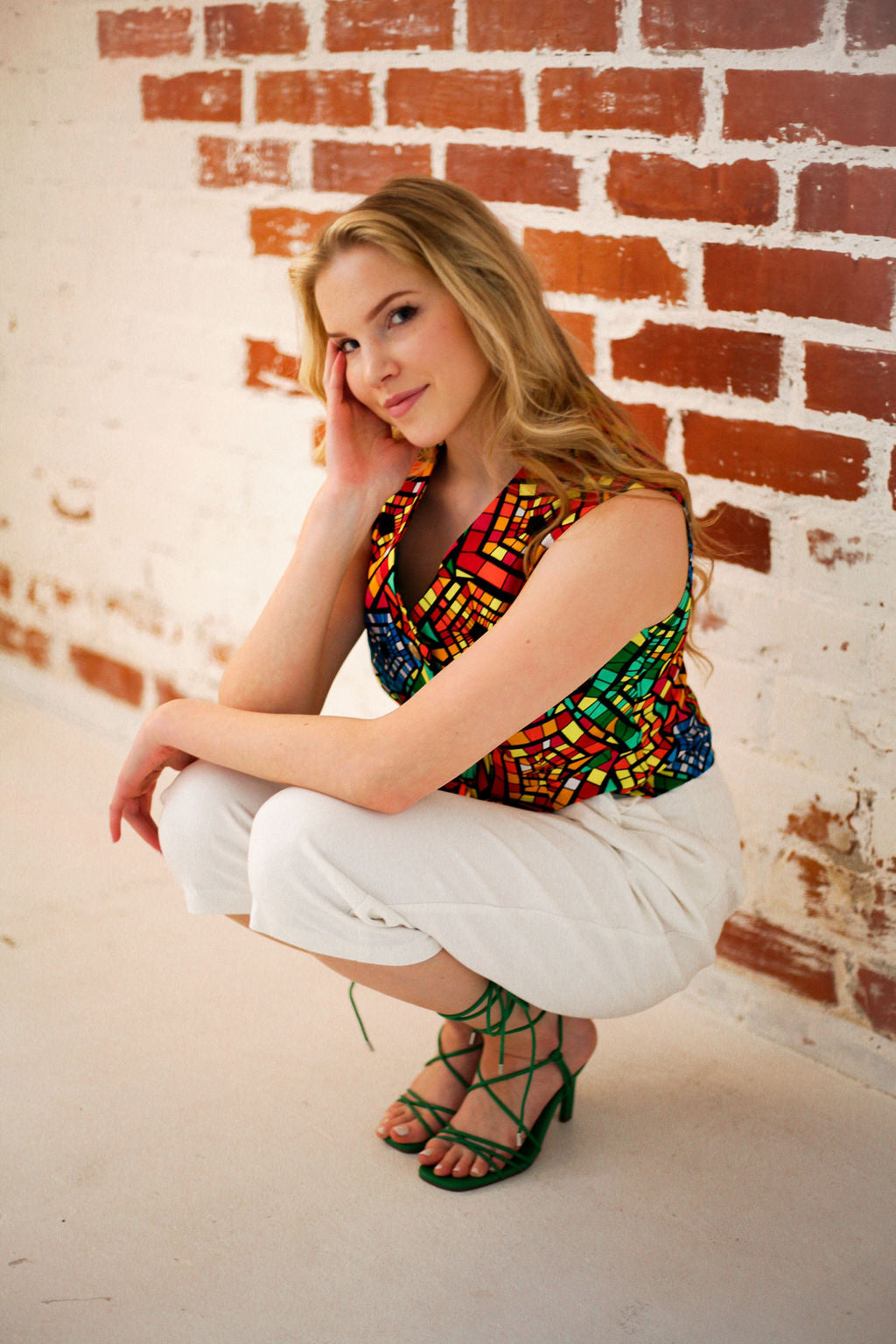 Alina Vest multicolor