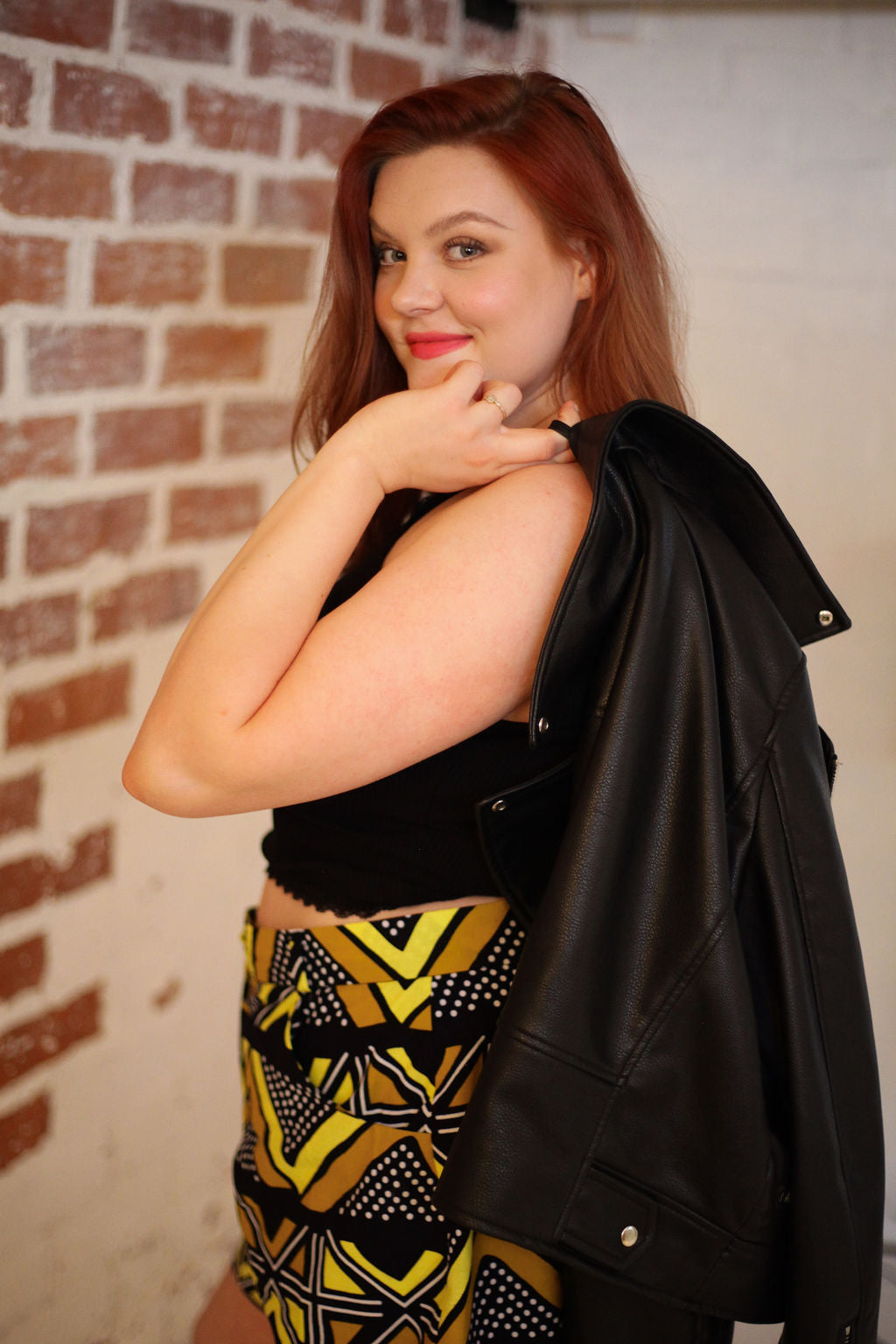 Jadele Shorts yellow-black