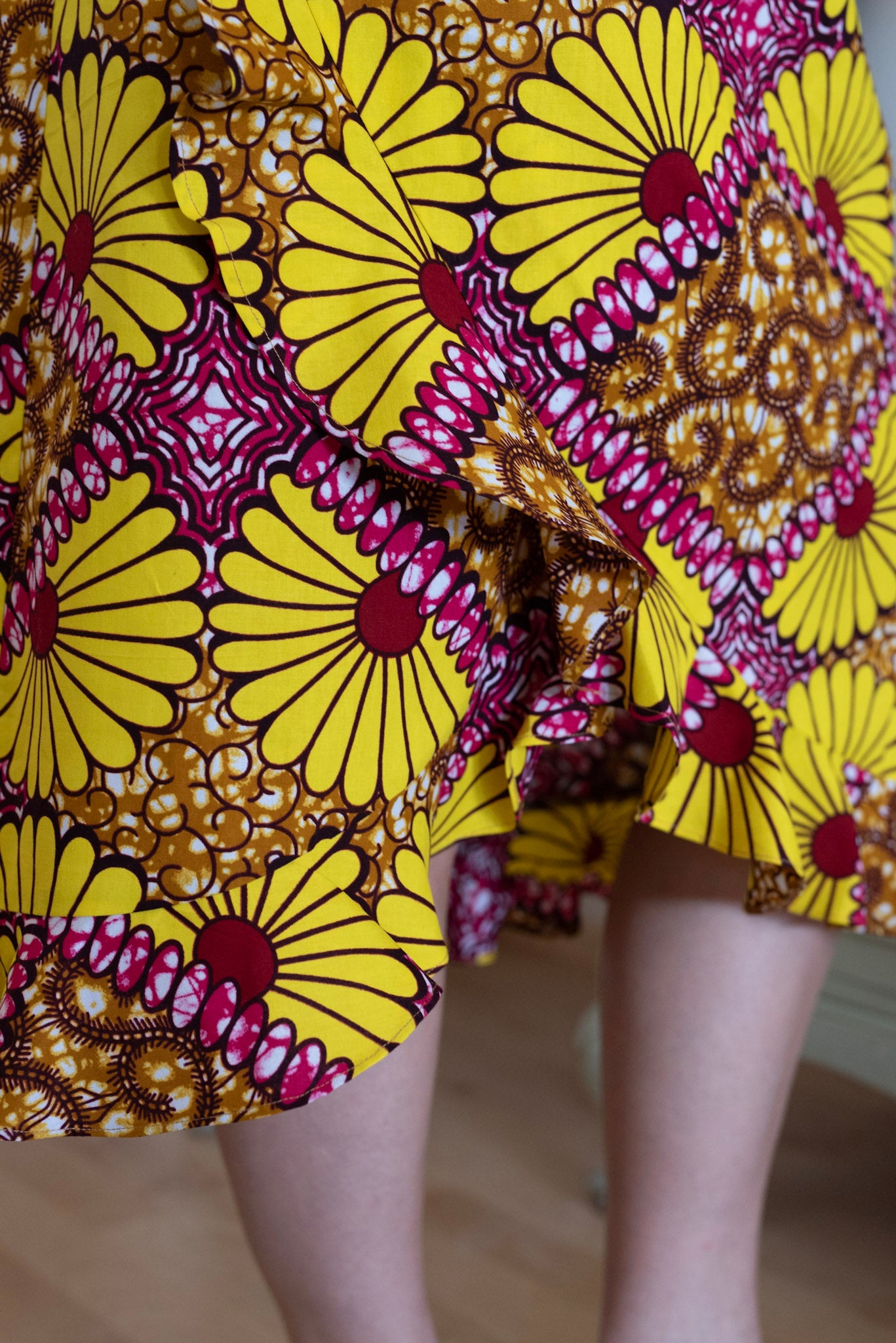 Polka Wrap Skirt (multiple colors)