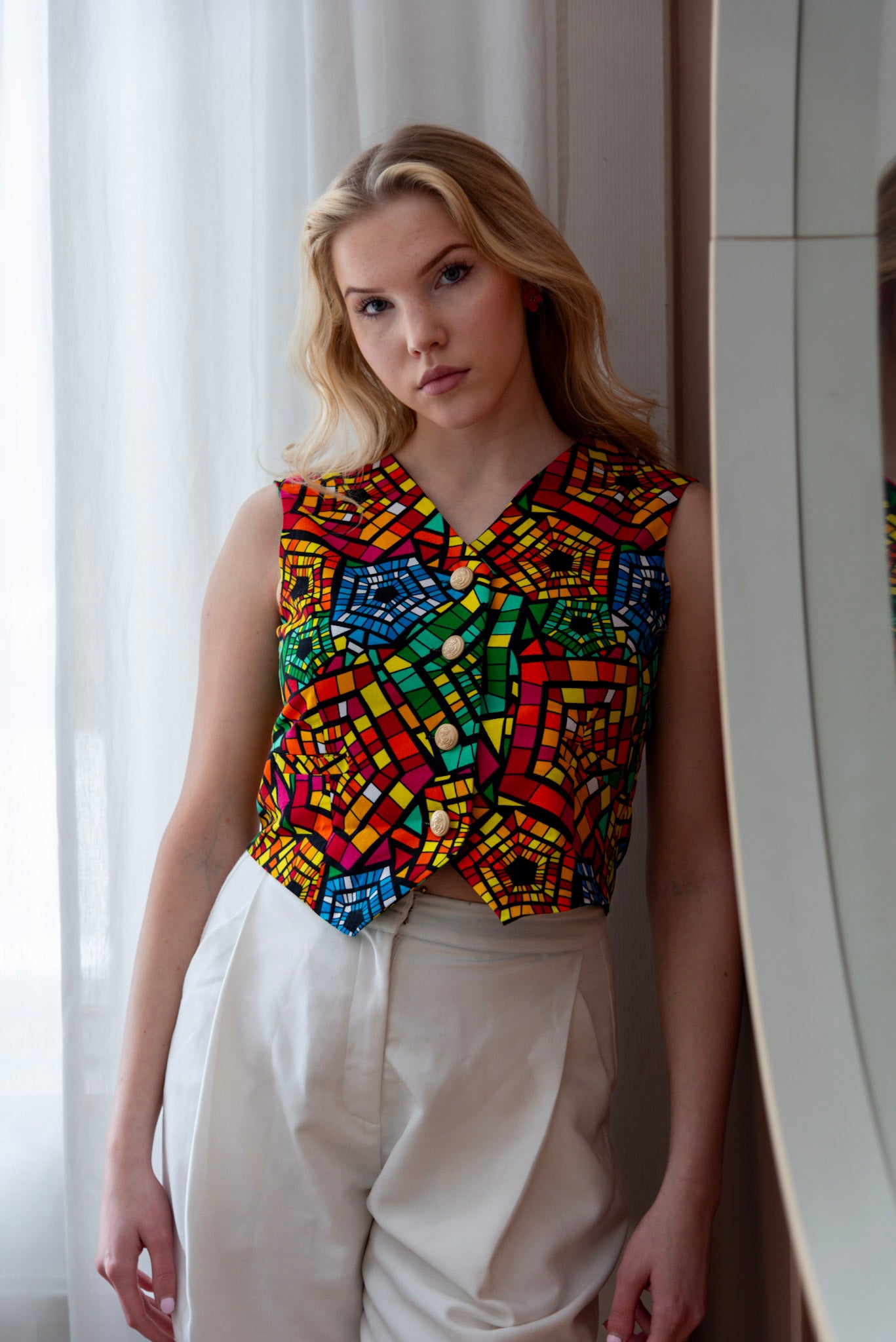 Alina Vest multicolor