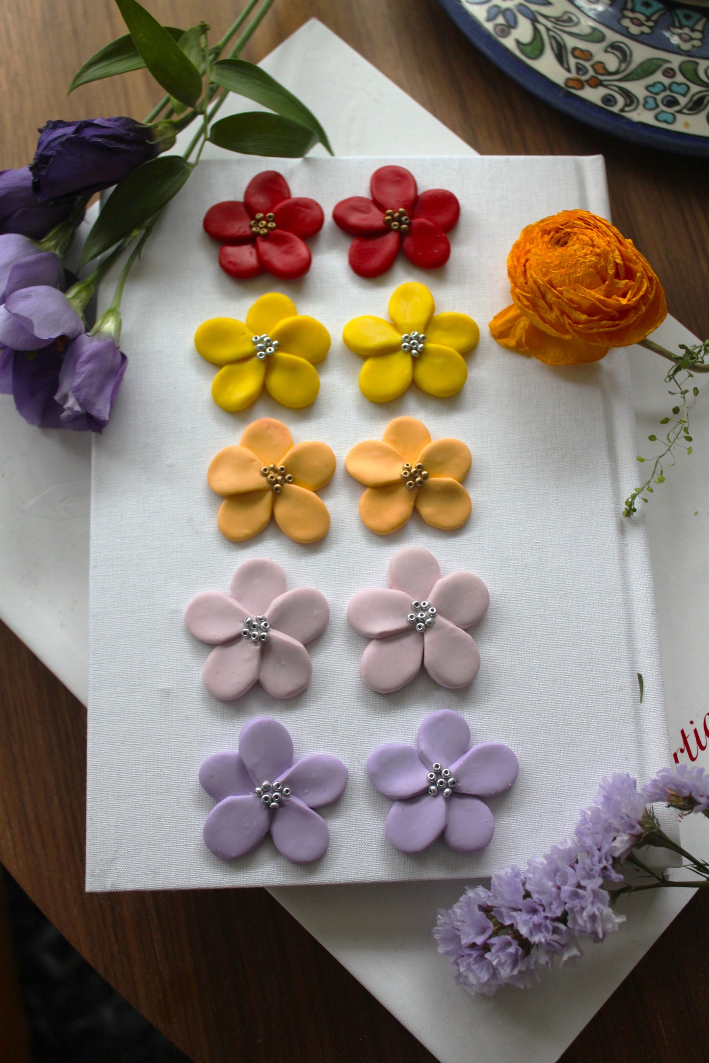 Hilda Earrings (multiple colors)