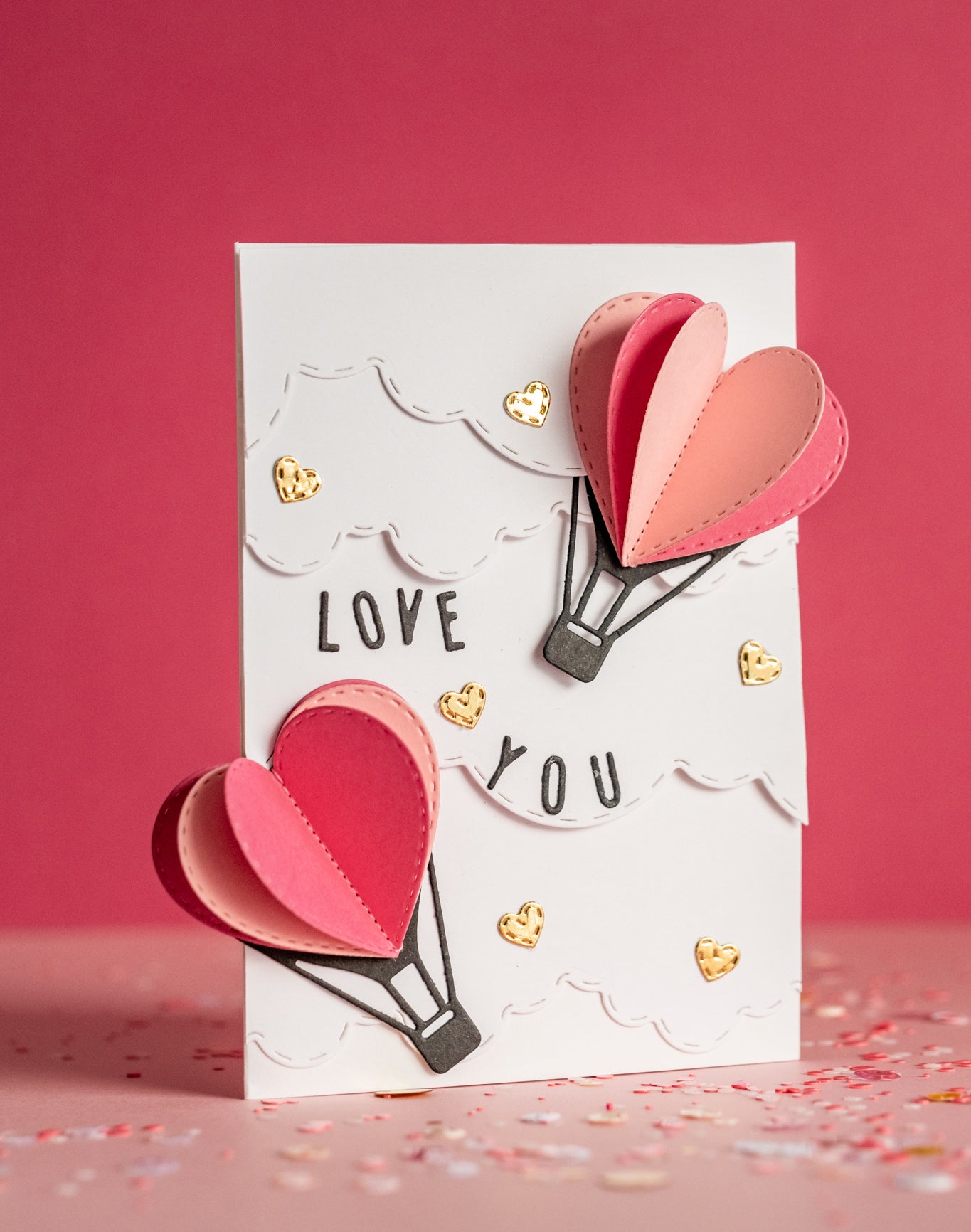 Hot Air Balloons Card