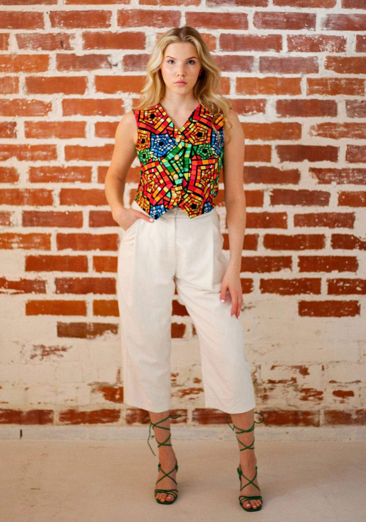 Alina Vest multicolor