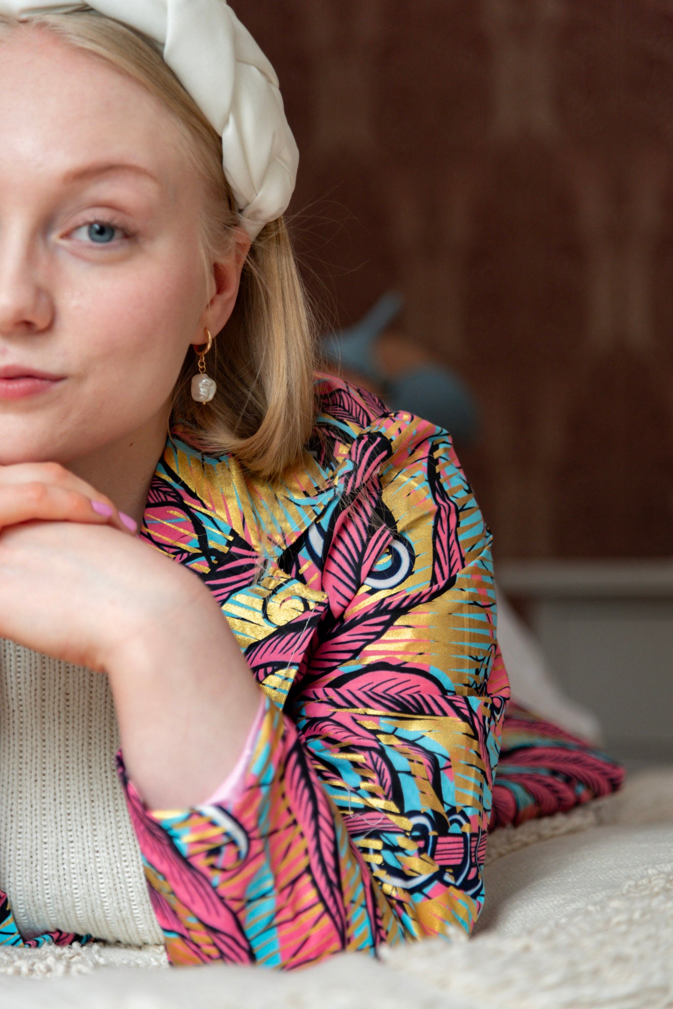 Jackie Jacket rose gold