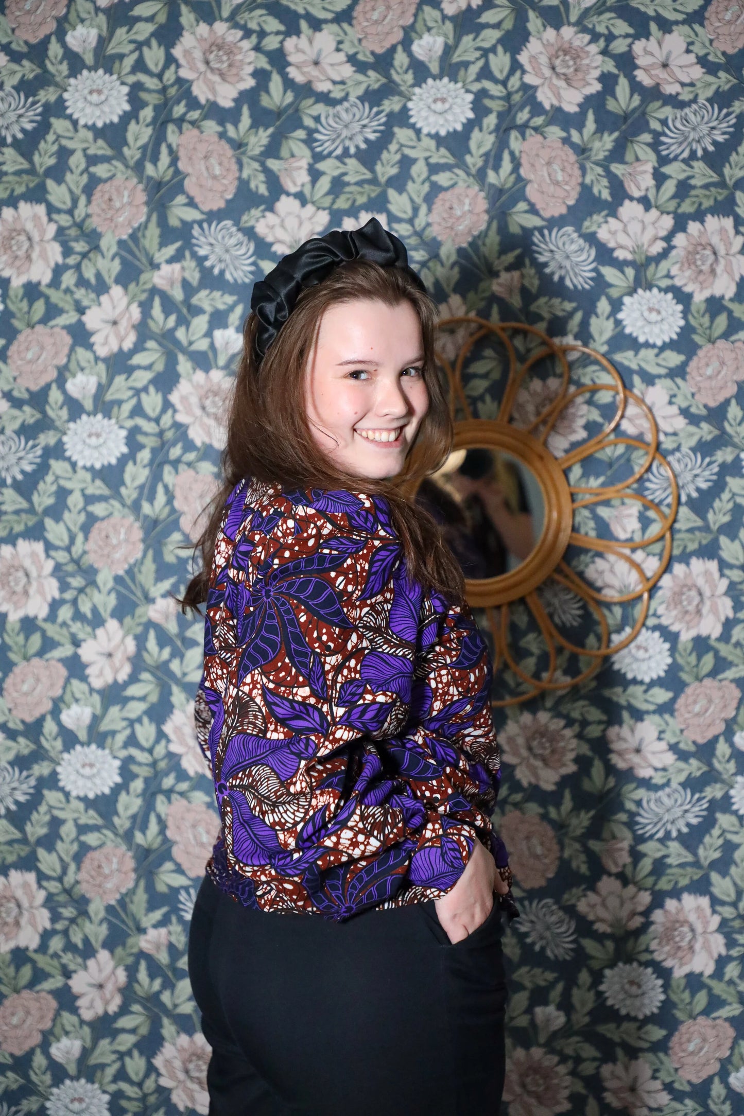 Fabrics (kitenge and ankara), several colors