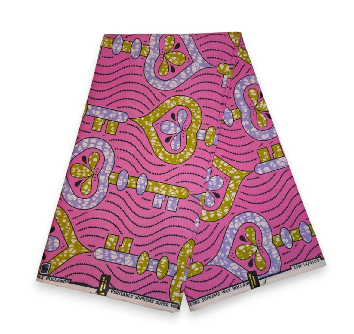 Fabrics (kitenge and ankara), several colors