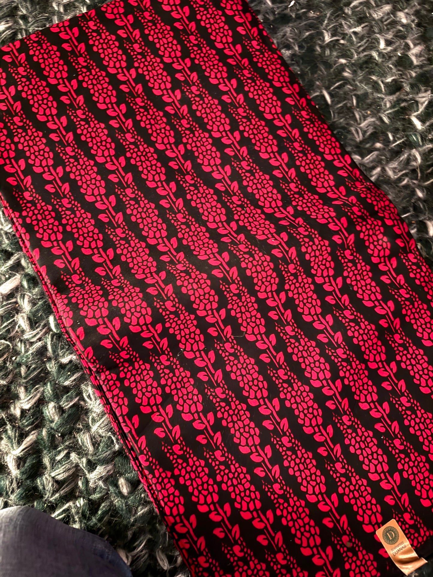 Fabrics (kitenge and ankara), several colors