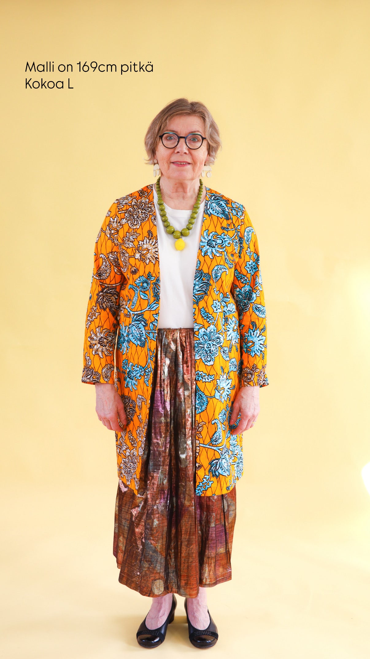 Kevyt Esther Takki oranssi L