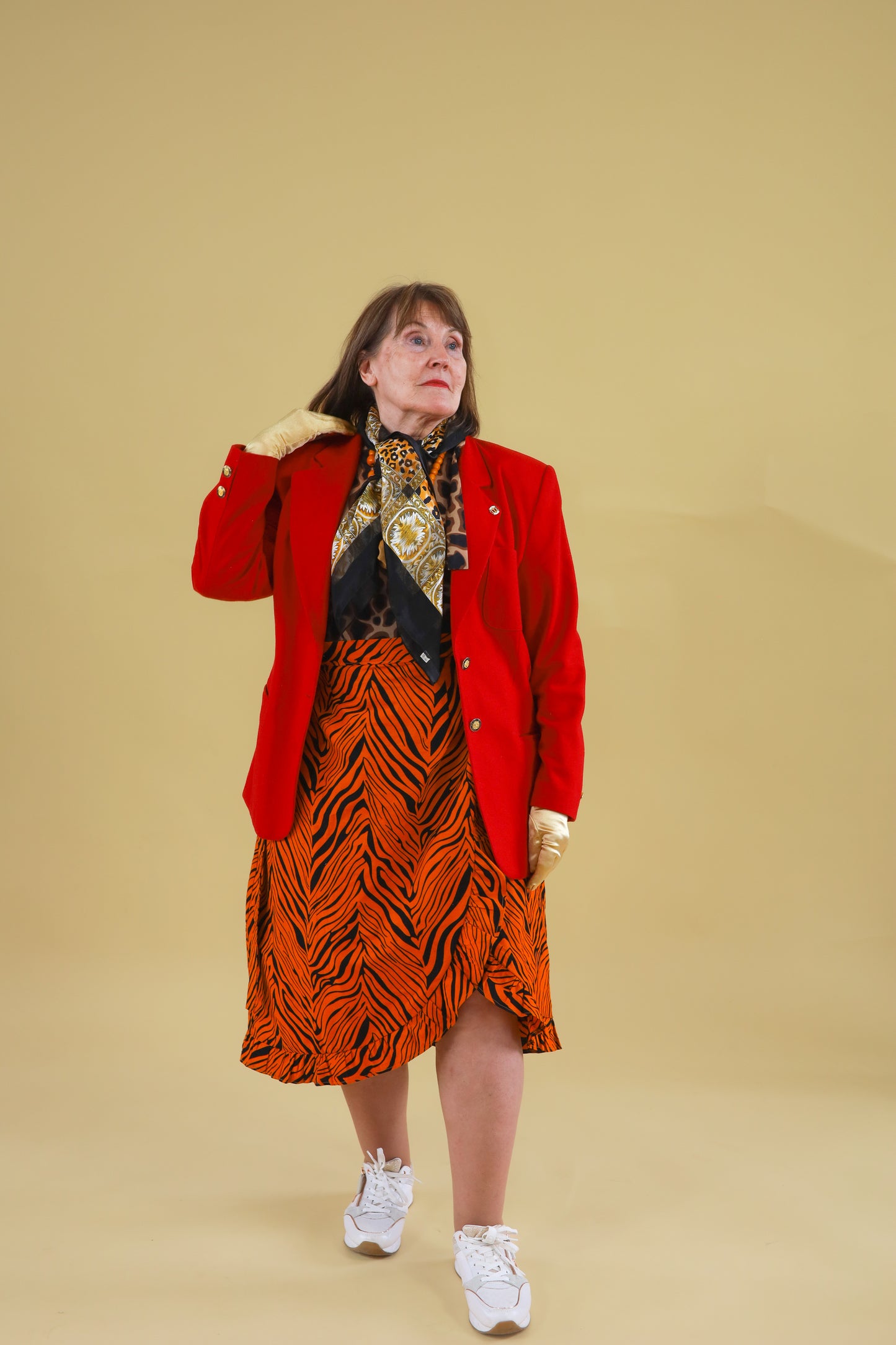 Polka Wrap Skirt (multiple colors)