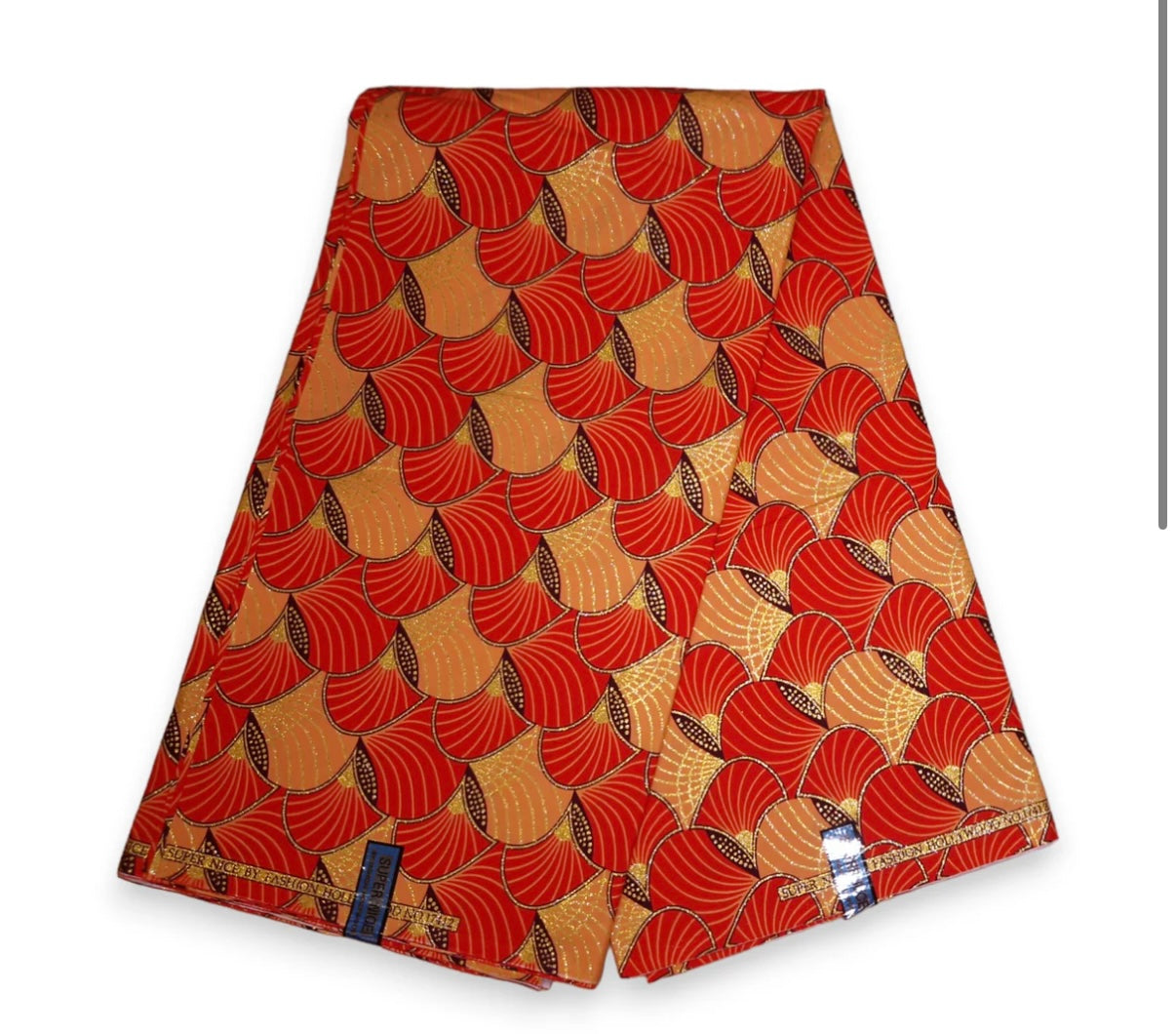 Fabrics (kitenge and ankara), several colors
