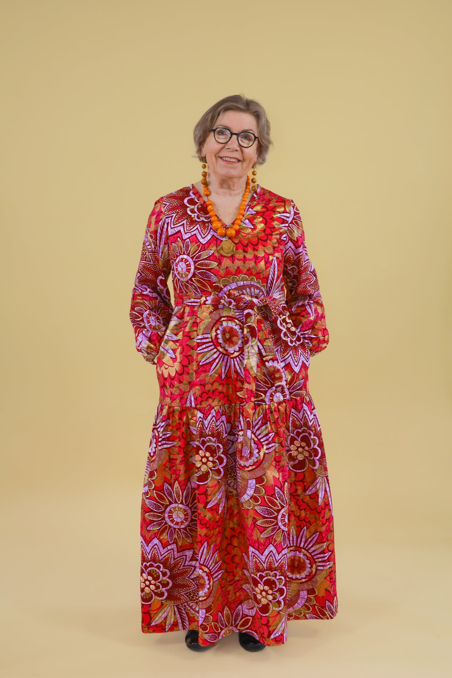 Raniesha Pitkähihainen Maximekko (useita värejä)